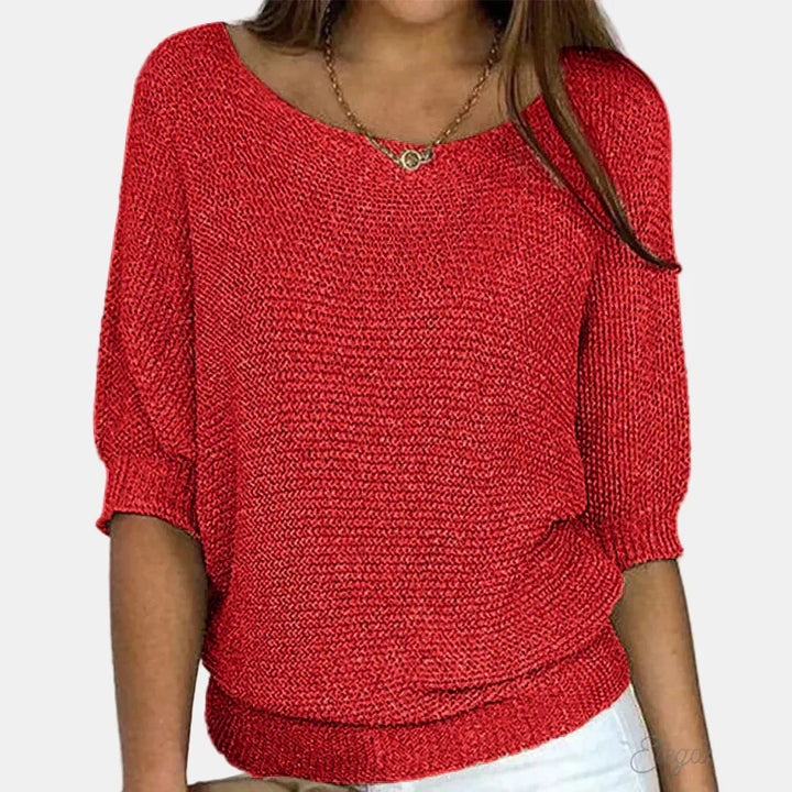 Harper | Chic Stilren Stickad Tröja